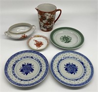 R.C., Hungarian, & Japanese Porcelain.
