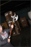 VINTAGE COSPLAY/RE-ENACTMENT BATTLE AXE