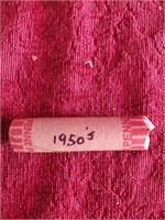 1 Roll Of 1950'S Pennies