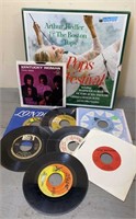 LP Vinyl Album & 45 Lot Pop, Deep Purple