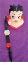 Betty boop watch and duck