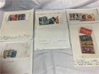 Vintage European Stamps