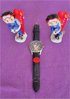 Betty boop ornaments and watch
