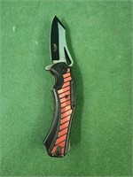 Master USA red pocket knife