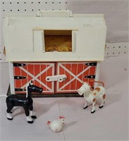 Fisher-Price Barn with a few critters