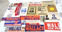 Lot of George Wallace Memoribilia