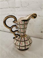 Belgium Bequest Hand Painted Pitcher 6.5"
