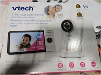 5" HD 720p video monitor with wide view angle
