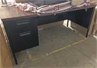 Steel Desk - L Shape With Storage Drawers