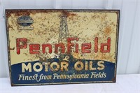 Pennfield Motor Oils-embossed -SST-14"x20"