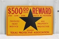No Trespassing-$500 Reward -SST-10"x16"