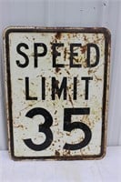 Speed Limit 35-SST-24"x18"