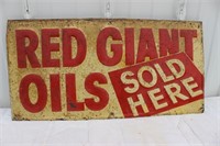 Red Giant Oil-embossed-SST-24"x12"