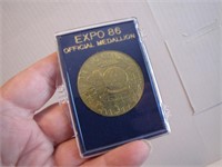 1986 Expo Official Medallion