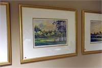 "18th Green The Woodlands" Tom Lynch Limited Ed.