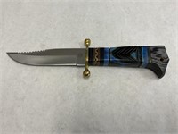 Custom 10” Bowieknife D-2 Full Tanged Steel Blade