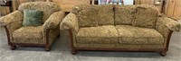 CLAYTON MARCUS SOFA AND CHAIR-SHOW WEAR