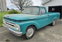 1961 Ford F250 6 Cylinder Unibody