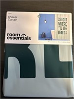 Room Essentials - Shower Curtain - Peva - 6-pk