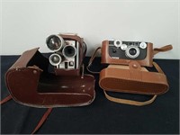 Vintage Argus camera and vintage Kodak Brownie