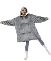 (Size: Large - color: grey) Winthome Oversized