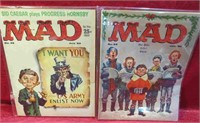 1959-60 Mad Magazine 25 Cent Issues 48 & 52 CHEAP