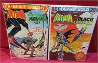 1973 Batman 2 Comic Books Green Arrow Black Canary