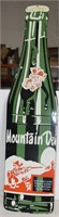 ANTIQUE PORCELAIN MOUNTAIN DEW SIGN 46"