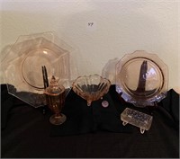 Pink Depression Glass