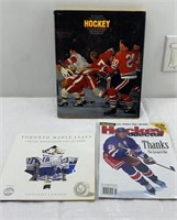 Hockey book and magazine