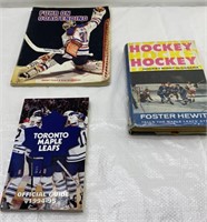 Hockey books  1964/1988/1994