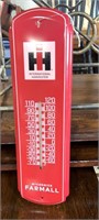 Farmall Metal Thermometer