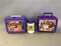 Lion King and Dinosaurs Plastic Lunch Boxes