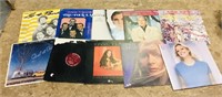 Lot Of 10 French-Language LP Records