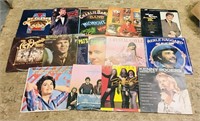 Lot Of 14 Assorted Country LP Records