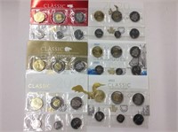 2017,18,19,20,21,22 Classic Coin Set