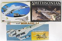 (3) Model Airplane Kits