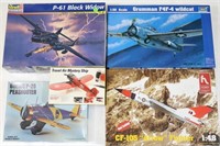 (5) Model Airplane Kits