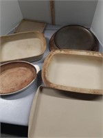 Pampered Chef stoneware cookware casserole dishes