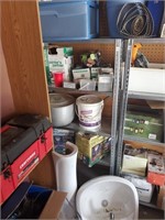 Five Teir Metal Shop Shelf- Contents Not Included