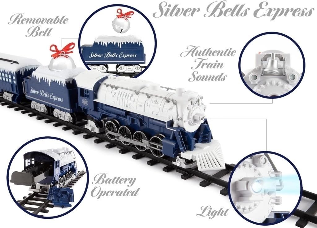 Lionel Battery-Operated Silver Bells Express Toy T