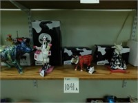 6 Cow Parade Pieces