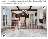 Regalo 192-Inch Baby Gate and Play Yard