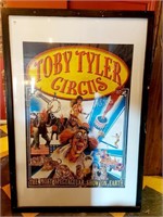TOBY TYLER CIRCUS SIGN