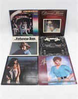 (6) Country Music LP Vinyl Record Albums