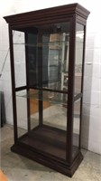 Wood and Glass Display Cabinet M11A