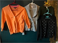 (4) Sz Med Cardigan Sweaters