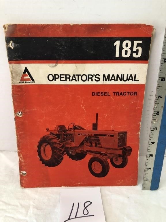 Allis Chalmers 185 Diesel tractor manual