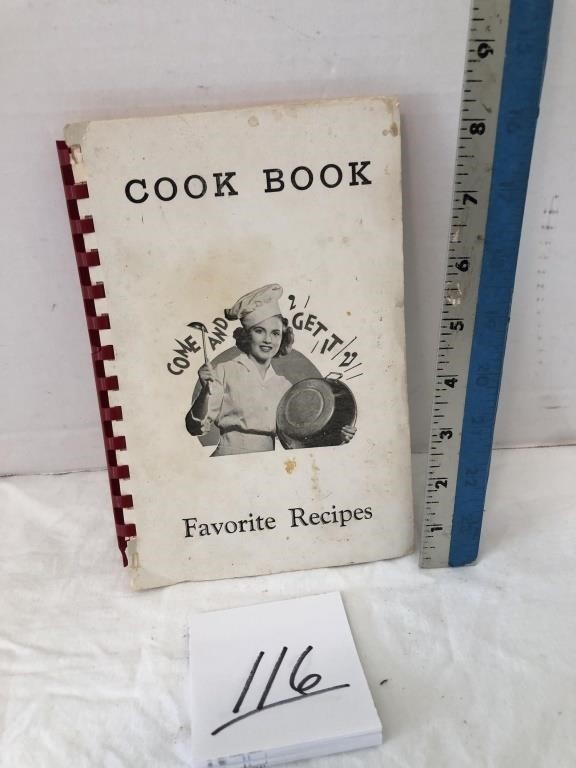 1951 Garden Grove Presbyterian cook book