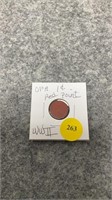 WWll OPA 1 cent red point